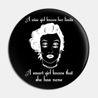 Marilyn Monroe - Smart Girl Pin