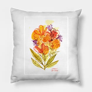 Summer Bouquet Pillow