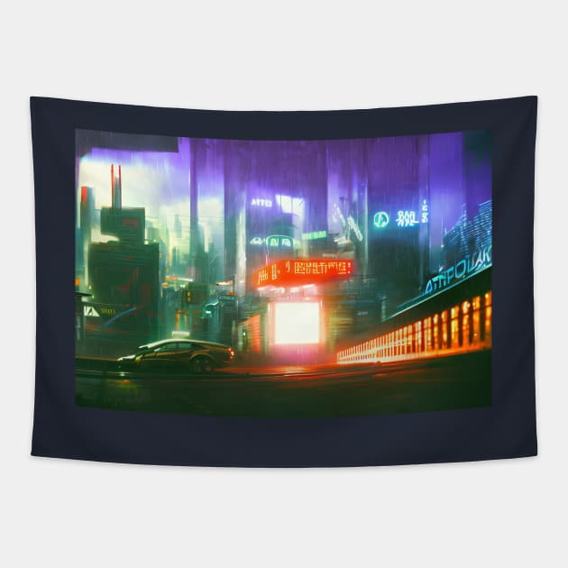 Futuristic Tapestry by Artieries1