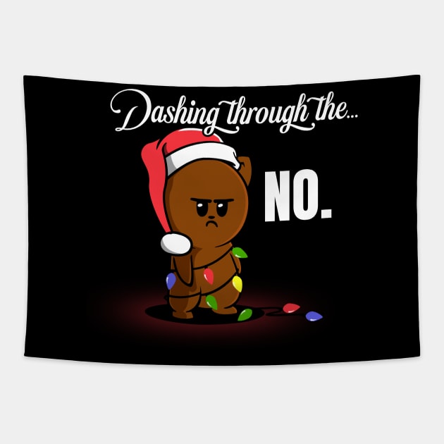 Dashing Through The No Grumpy Christmas Tapestry by NerdShizzle