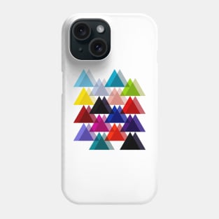 Double triangles Phone Case