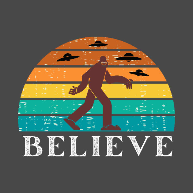 Bigfoot believe by Ashden