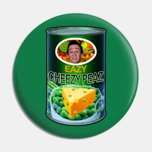 Eazy Cheezy Peaz Pin