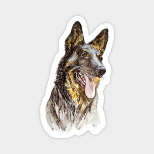 german shepherd Magnet