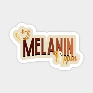 Melanin Poppin Magnet