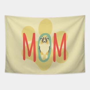 Australian Shepherd Mom Tapestry