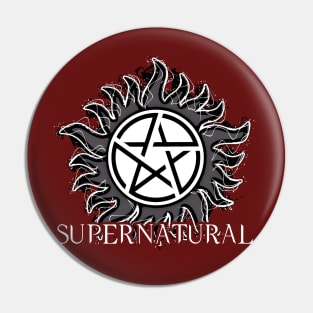 Supernatural Logo 2 Pin