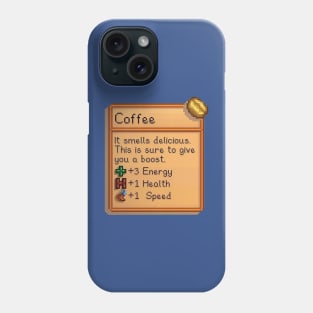 Stardew Coffee Phone Case