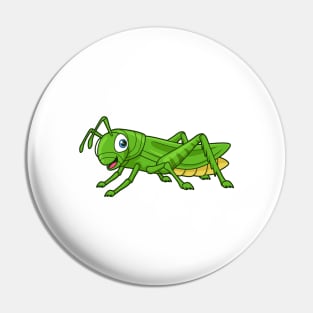 Kawaii Grasshopper Pin