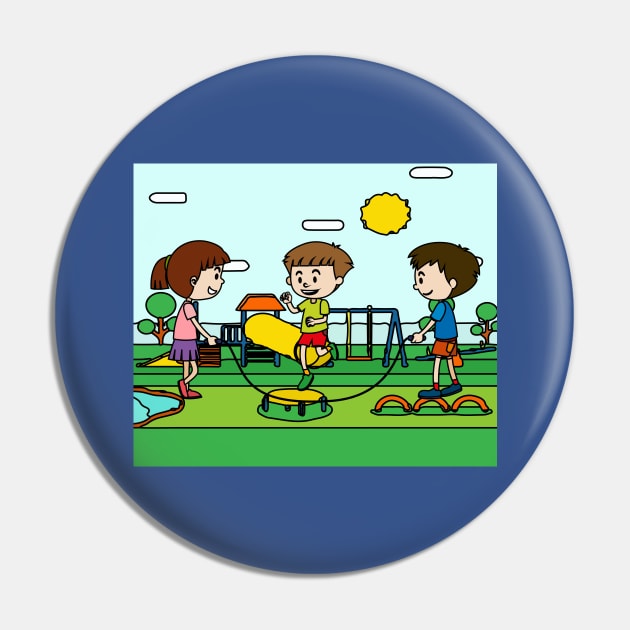 Playground Kindergarten Children Play Pin by flofin