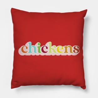 chickens Pillow