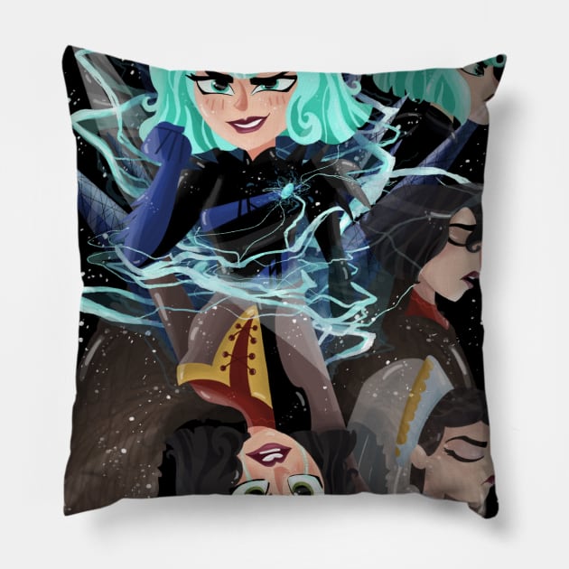 Cassandra Pillow by One Kidney Artist