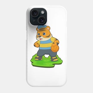 Tiger Basketball player Basketball Phone Case