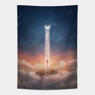 kidnapped by the moon Tapestry