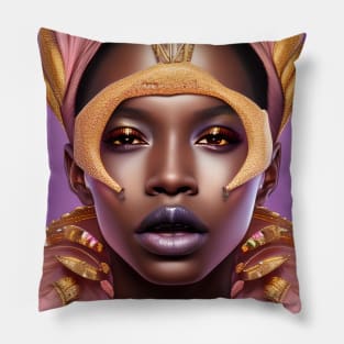 Melanin Queen Pillow