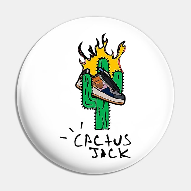 cactus jack Travis Scott Pin by Experience_art