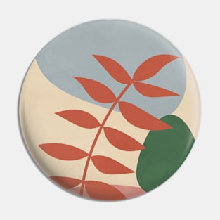 Nordic Scandi - Botanical Leaves Pin