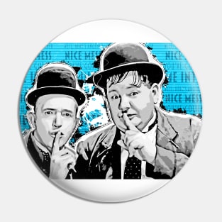 Laurel & Hardy Pin