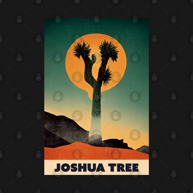 Joshua Tree Retro Travel by Retro Travel Design