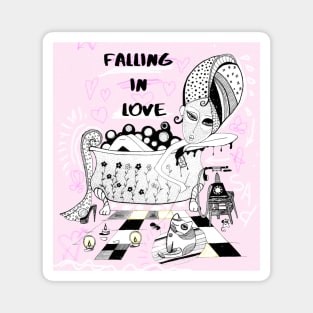 Falling in Love Magnet