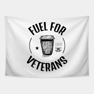 Coffee Is The Fuel For Veterans Tapestry