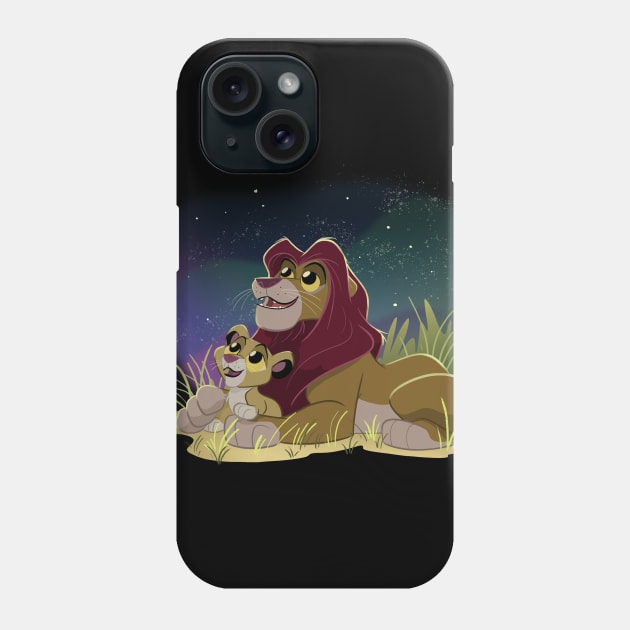 Look to the Stars Phone Case by toonbaboon