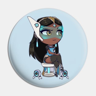 Chibi Symmetra Pin