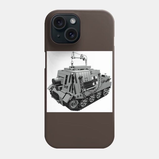 Sturm Tiger Phone Case by ww2custombrickmodels