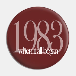 1983 Pin