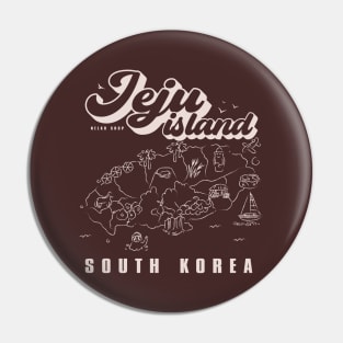 jeju island Pin