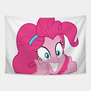 Thumbs Up Pinkie Pie Tapestry