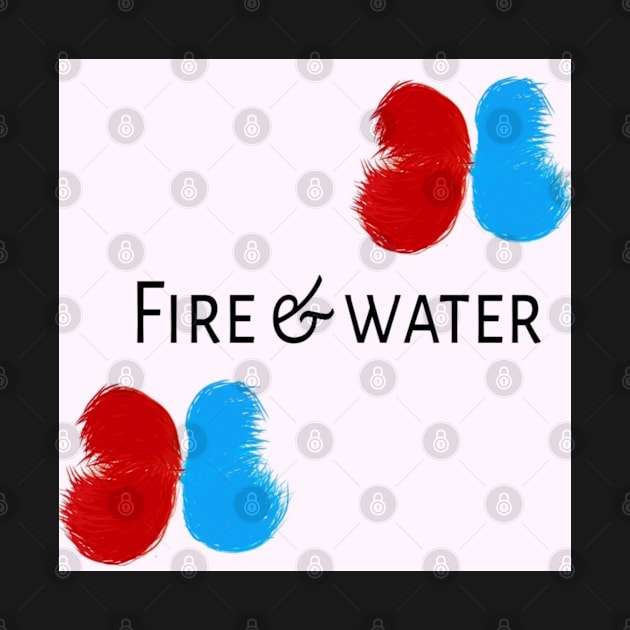 T-shirt fire & water by luzera