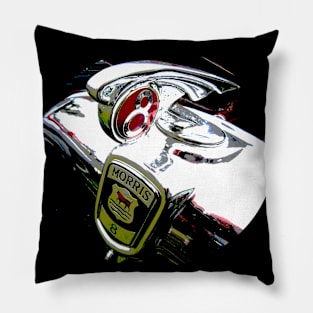 Morris 8 1930s-1940s British classic car badges Pillow