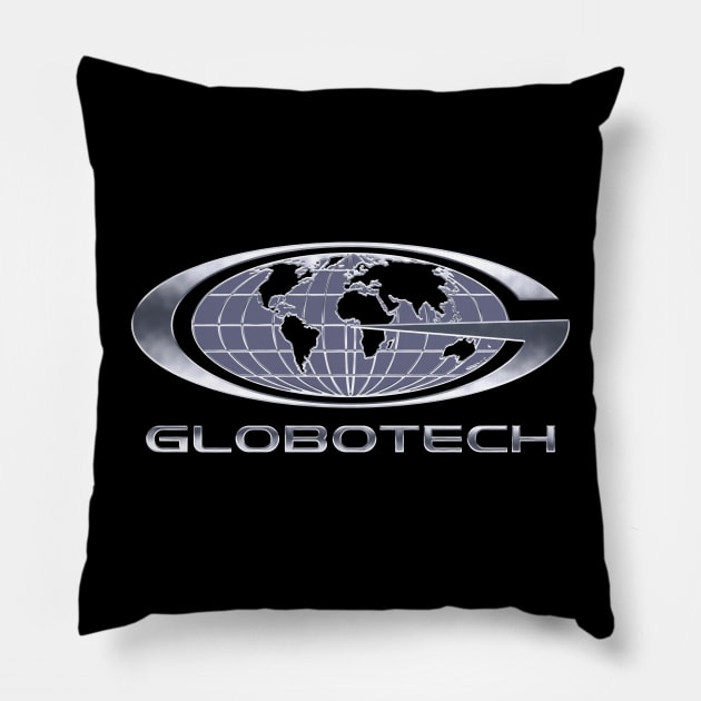 Globotech Pillow by spicytees