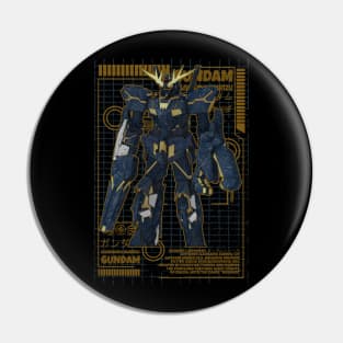 RX-0［N］ Unicorn Gundam 02 Banshee Norn Pin