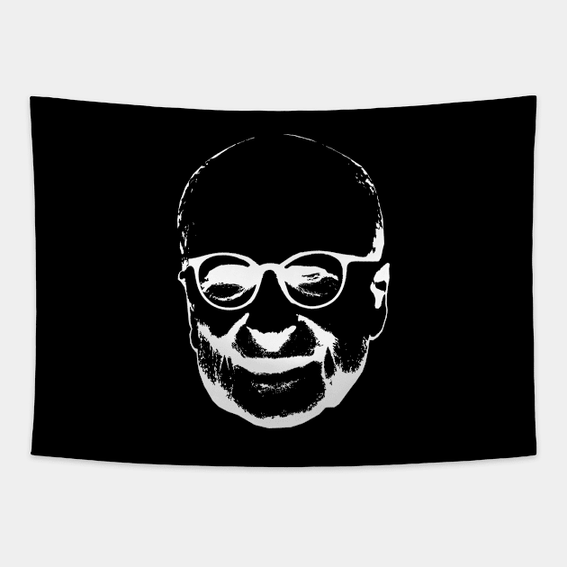 Gonçalo Byrne - Illustration face Tapestry by SLGA Designs