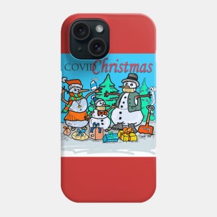 COVID Christmas Phone Case