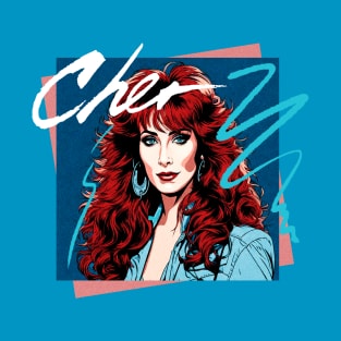 CHER 80S RETRO STYLE T-Shirt