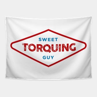 Sweet Torquing Guy Tapestry