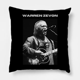 Warren Zevon Pillow