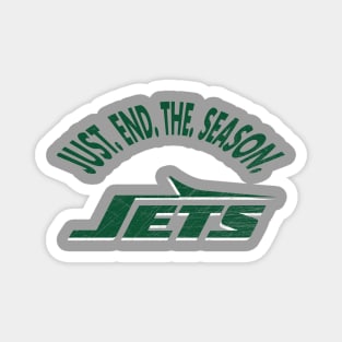 Just End The Season Jets Shirt Magnet