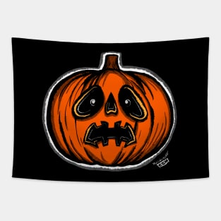 Ooky Kooky Jack O Lantern Tapestry