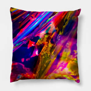 Rainbow Liquid Flowing Pillow