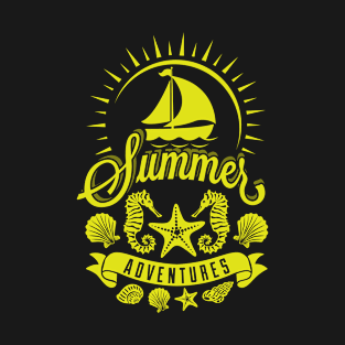 summer adventures artwork T-Shirt