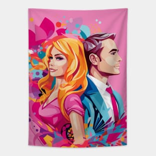 Barbie and Ken Tapestry