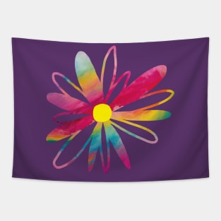 Blooming Flower Tapestry