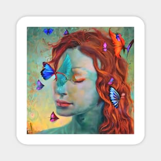 Tori Amos in blue Magnet