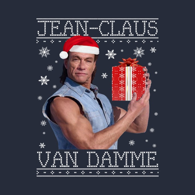 Jean Claus Van Damme Christmas Knit by Rebus28