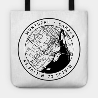 Montreal Map Tote