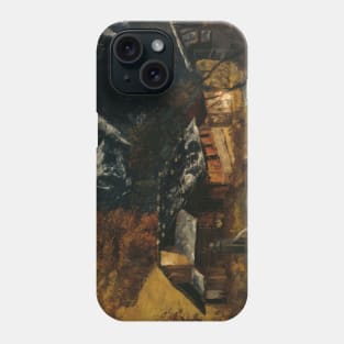 An Alpine Scene by Gustave Courbet Phone Case